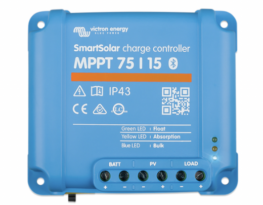 Picture of VICTRON 15A 12/24V SMARTSOLAR CHARGE CONTROLLER MPPT 75/15 (SCC075015060R)